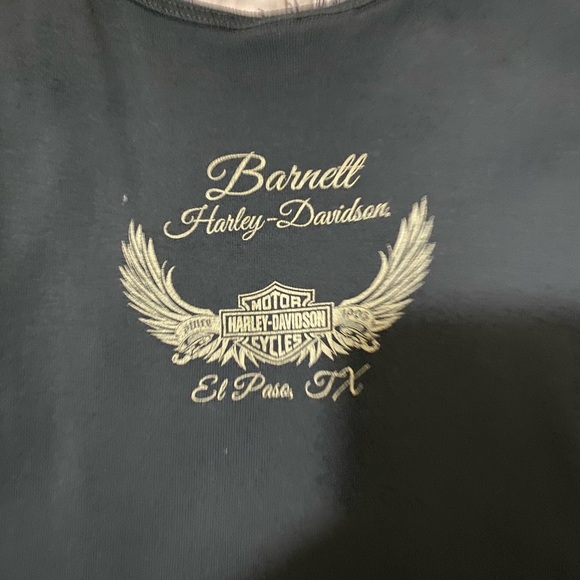 Harley-Davidson Gold Graphic Tank Top | Barnett Harley El Paso TX | Women’s L - Picture 6 of 6
